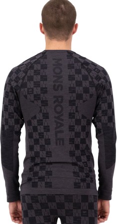 ASCENDER MERINO Longsleeve 2026 forged iron/black 