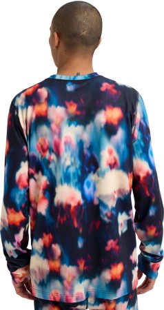 MIDWEIGHT CREW Top 2026 floral blur 