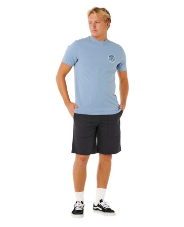 WETTIE PASSAGE ICON T-Shirt 2026 faded denim 