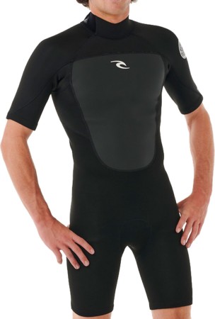 OMEGA 2MM BACK ZIP Shorty 2025 black 