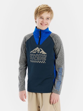 PRTDELANO JR 1/4 ZIP Fleece 2026 twilight navy 