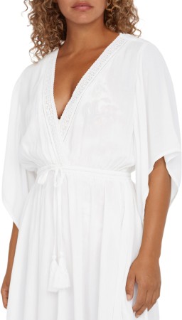 ESSENTIALS COVER UP Kleid 2025 snow white 