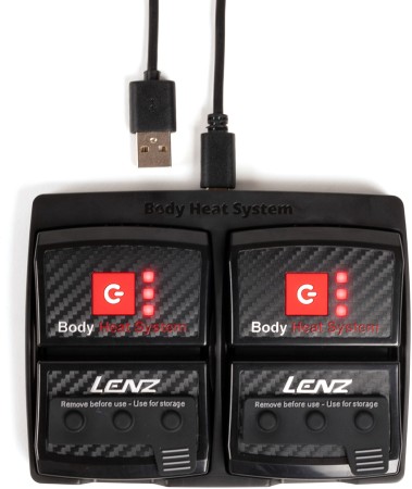 HEAT 4.1 Socks 2026 incl. LITHIUM RCB 1400 Pack USB-C 42-44