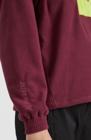 UTILITY HALF Zip Fleece 2023 windsor wine colour block 
