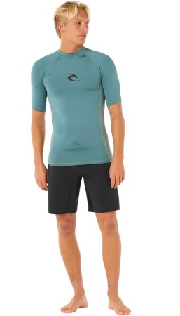 WAVES PERFORMANCE SS Lycra 2025 bluestone 