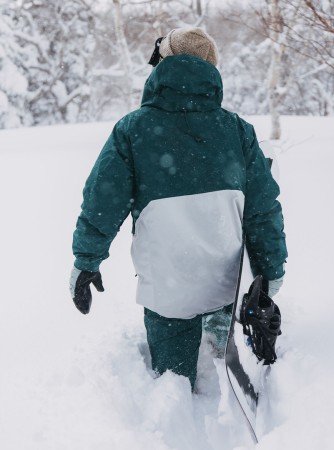 AK GORE TEX VELOCITY ANORAK Jacke 2025 deep emerald/grey cloud 