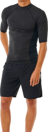 DAWN PATROL PERFORMANCE SS Lycra 2025 black marle 