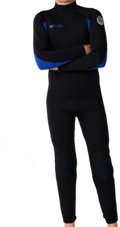 KIDS TRAD 4/3 BACK ZIP Full Suit 2026 blue 