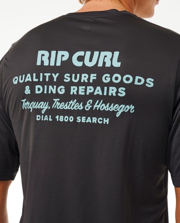 DING REPAIRS SURFLITE UV T-Shirt 2024 washed black 