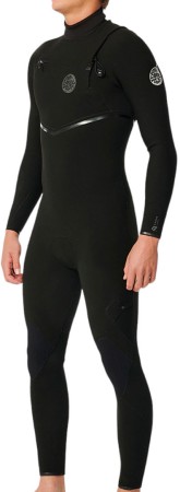 E BOMB 4/3 CHEST ZIP Full Suit 2025 black 
