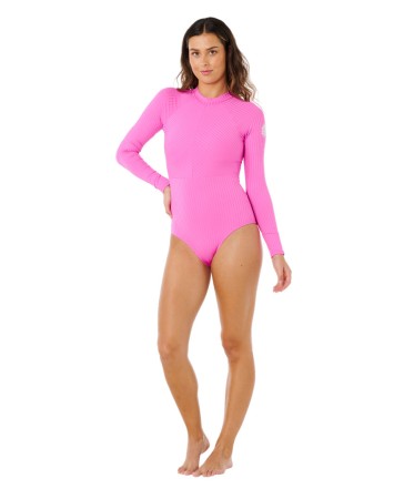 PREMIUM SURF SURF SUIT LS Badeanzug 2026 super pink 