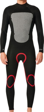 OMEGA 4/3 BACK ZIP Full Suit 2024 black 