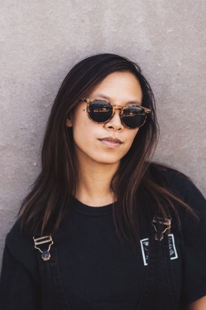 COTE DES BASQUES Sunglasses leopard print/black 