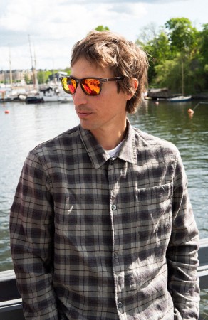 BODHI Sonnenbrille grey/red mirror polarized 