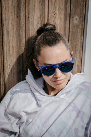 RICKARD Sonnenbrille navy/rainbow mirror 
