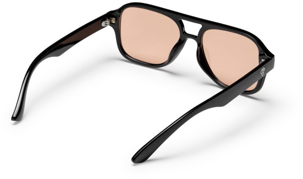 COCAS Sonnenbrille shiny black/light orange 