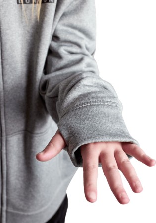 KIDS OAK Zip Hoodie 2026 grey heather 