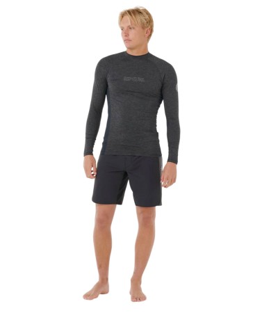 DAWN PATROL PERFORMANCE LS Lycra 2026 black marle 