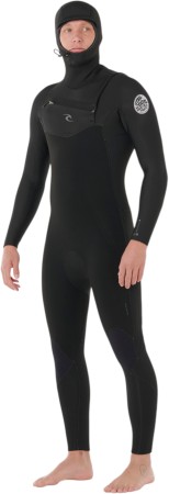 DAWN PATROL HOOD 5/4 CHEST ZIP Full Suit 2026 black 