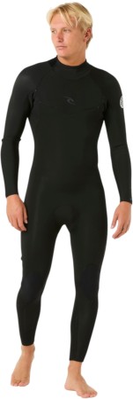 DAWN PATROL 4/3 BACK ZIP Full Suit 2026 black 