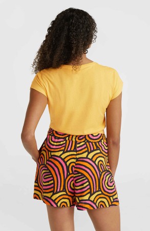 AMIRI BEACH Short 2024 orange rainbow stripe 