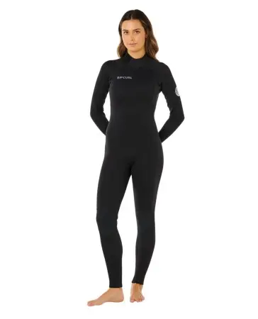 WOMENS TRAD 3/2 BACK ZIP Full Suit 2026 black 