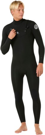 DAWN PATROL PRO 5/3 CHEST ZIP Full Suit 2026 black 