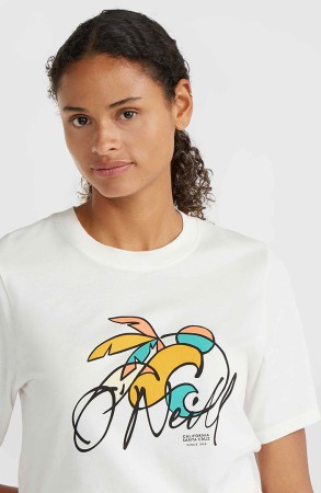 LUANO GRAPHIC T-Shirt 2024 snow white 