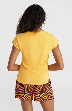 ESSENTIALS SIGNATURE T-Shirt 2024 golden haze 