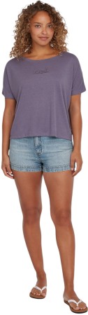 ESSENTIALS SCRIPT DRAPE T-Shirt 2025 pure cashmere 