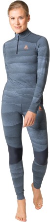 WHISTLER ECO WOMEN Longsleeve 2024 folkstone gray/india ink 
