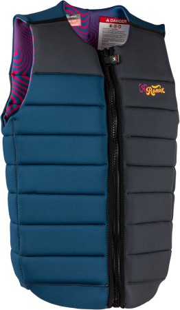 PURPLE HAZE Weste 2025 psychedelic blue/grey 