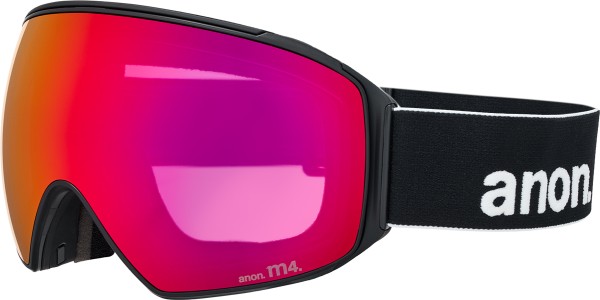 M4 CYLINDRICAL Goggle 2026 black/perceive sun red 
