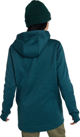 WOMEN OAK LONG Hoodie 2025 deep emerald heather 