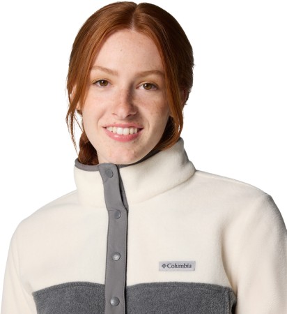 BENTON SPRINGS Fleece 2025 city grey heather/chalk 