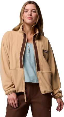 BACKBOWL II WOMEN Zip Fleece 2026 canoe/tobacco 