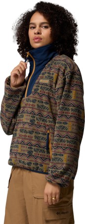 SEQUOIA GROVE PRINTED WOMEN Fleece 2026 stone green horizons 