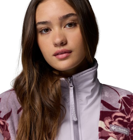 SEQUOIA GROVE PRINTED WOMEN Fleece 2026 shale purple blossoming 