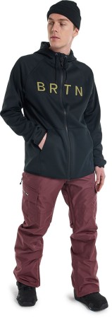 CROWN WEATHERPROOF Zip Hoodie 2025 true black 