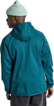 CROWN WATERPROOF Zip Hoodie 2025 deep emerald 