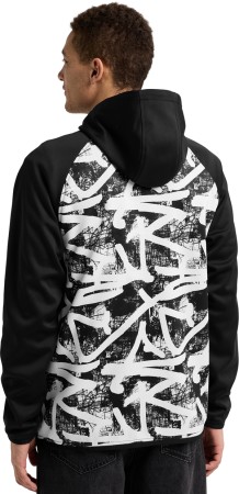 CROWN WEATHERPROOF Zip Hoodie 2026 city streets/true black 