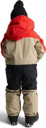 TODDLER ONE PIECE Overall 2026 flame scarlet/summit taupe 