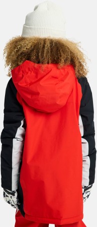 KIDS GORE TEX POWLINE Jacke 2026 flame scarlet/true black 