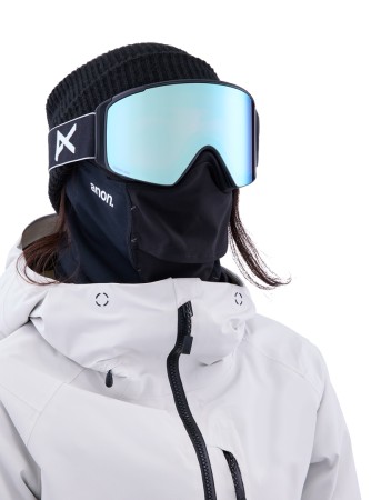 M4S CYLINDRICAL Goggle 2025 black/perceive variable blue 