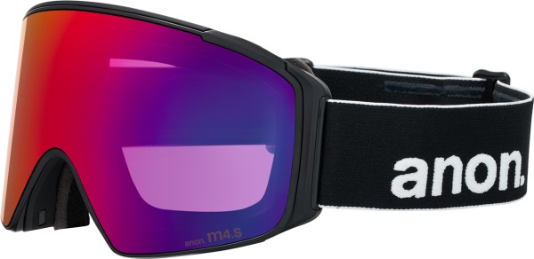 M4S CYLINDRICAL Schneebrille 2026 black/perceive sun red 