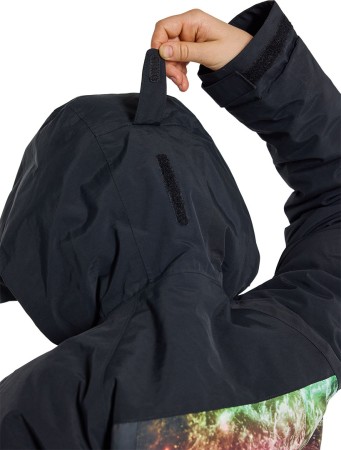 BOYS LODGEPOLE Jacke 2024 true black/painted planets 