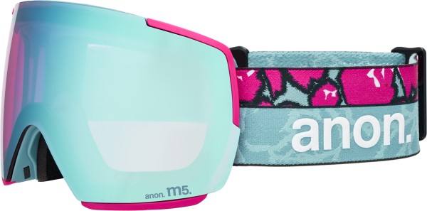 M5 MFI Schneebrille 2026 pink tides/perceive variable blue 