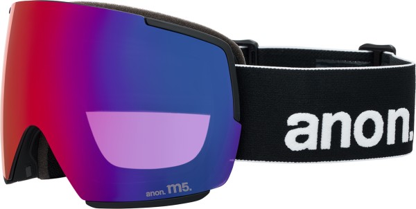 M5 MFI Schneebrille 2026 black/perceive sun red 