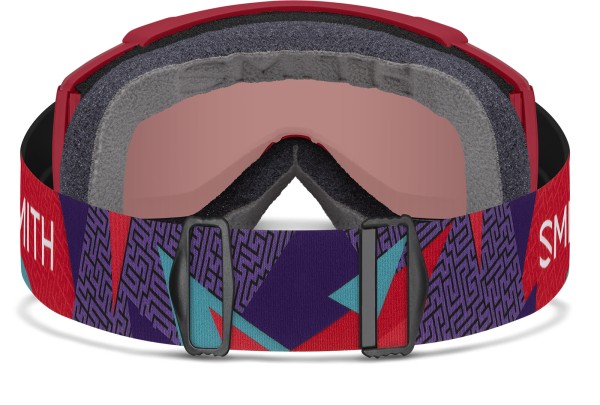 SQUAD S Schneebrille 2025 crimson a-maze-zing/chromapop everyday red mirror 