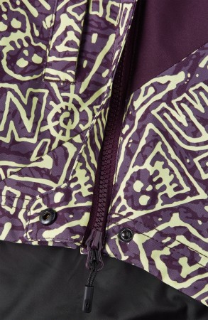 O'RIGINALS ANORAK Jacket 2025 dark purple sketcheritage 